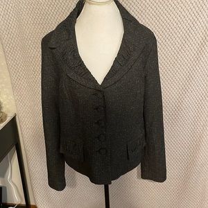 George Me dotted blazerby Mark Eisen so 18